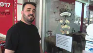 Antalya'da esnaf işlerin durgunluğuna mizahla isyan etti