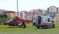 Malatyada yaşlı hasta için gökyüzü seferberliği
