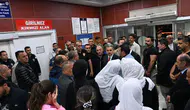 Voleybol sahasında korku dolu anlar