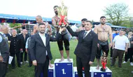 Kağıthane er meydanında başpehlivan Seçkin Duman oldu