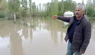 Tokat’ta Çekerek Irmağı taştı Tarım arazileri sular altında kaldı
