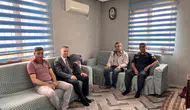 Karacasu protokolünden şehit aileleri ve gazilere bayram ziyareti