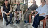 Sarıgöl'de bayram ziyareti şehit ve gazi yakınlarıyla yapıldı