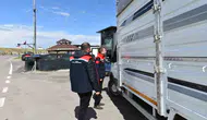Bayburt yollarında Kurban Bayramı için hayvan denetimi mesaisi başladı