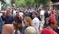 Bursa çarşısında bayram bereketi başladı