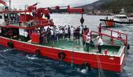 Antalya denizlerinde 500 metrelik ölüm tuzağı temizlendi