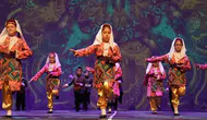 Minik dansçılar Anadolu kültürünü sahnede yaşattı