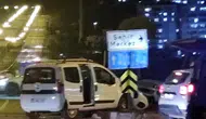 Siirt çevre yolunda iki araç çarpıştı