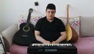 Otizmli Yusuf notalarla engelleri aştı