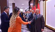 Aydın Valiliği personeli bayramlaşma töreninde buluştu