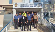 Bozdoğan Kaymakamı bayramda sahada görev yapan personeli unutmadı