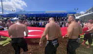 Kağıthane’de yağlı güreş heyecanı yaşandı