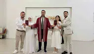 Mersin'de bir ilk İki kardeş aynı gün evlenip birbirlerine şahitlik ettiler