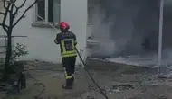 Elazığ Pelte köyünde ev yangını korkuttu