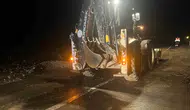 Osmaneli yolunda sel suları ulaşımı kesti