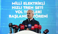 Türkiye'nin yerli hızlı treni hız rekorunu tazeledi