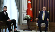 Cumhurbaşkanı Erdoğan basketbolun yıldızı Alperen Şengün ile görüştü
