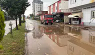 Düziçi’nde sağanak felaketi yolları kesti