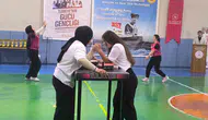 Şuhut gençleri 19 Mayıs için spor salonunda buluştu