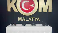 Malatya polisi zehir tacirlerine ve silah kaçakçılarına darbe vurdu