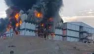 Kahramanmaraş'taki şantiye yangınında bir işçi hayatını kaybetti
