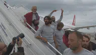 İsrail'in alıkoyduğu 422 aktivist Türkiye'ye döndü