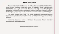 CHP Genel Merkezi için tahliye kararı çıktı