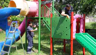 Kartepe’de çocuk parkları baştan aşağı yenileniyor