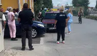 Edirne’deki kazada sürücüler anlaşamayınca imdada çevredekiler yetişti