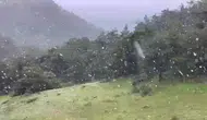 Haziran kapıdayken Akdağ’da kış geri döndü