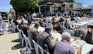Çanakkale Ahlatlıburun köyünde binlerce kişi sofrada buluştu