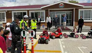 Aydıntepe’de çocuklar direksiyon başında trafik kurallarını öğrendi