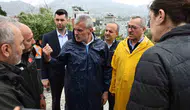 Hatay’da sel alarmı Başkan Öntürk sahaya indi
