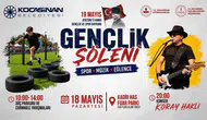 Kayseri'de 19 Mayıs coşkusu Kadir Has Fuar Parkı'nda başlıyor