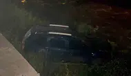 Bursa'da dereye uçan otomobilin sürücüsü kayıplara karıştı