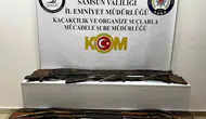 Samsun’da antika silah operasyonu 24 parçalık koleksiyona el konuldu