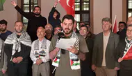Sakaryalılar İsrail’in denizdeki müdahalesine karşı meydanlara indi