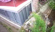 Amasya'da dev duvarın çöküşü saniye saniye kameraya yansıdı