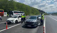 Bilecik yollarında bayram denetimi 18 sürücüye ceza yağdı