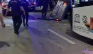 Diyarbakır'da feci kaza Belediye otobüsü otomobille çarpıştı