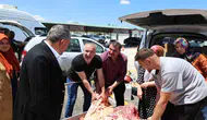 Pursaklar Belediyesi kurban kesim alanında düzeni sağladı