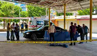 Söke pazar yerinde otomobile silahlı saldırı