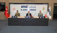 Denizli olası bir afete karşı masaya oturdu