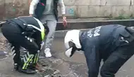 Diyarbakır trafiğini tıkayan su birikintilerine polis müdahalesi