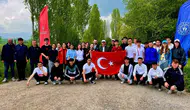 Pazaryeri gençleri 2100 metrede ter döktü