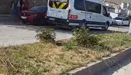 Elazığ’da öğrenci servisi trafiği birbirine kattı