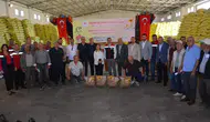 Aydınlı çiftçiye ayçiçeği desteği geldi