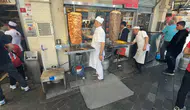 Taksim’de gaz kesilince esnaf çareyi tüpte buldu