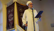 Kocaeli’deki tarihi camide 100 yıllık kılıçla bayram hutbesi