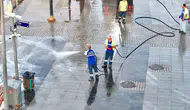 Didim bayram tatili için temizlik mesaisine başladı